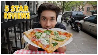 Eating At The BEST Rated Pizza Restaurant In New York City (5 STAR)