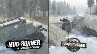 Spintires: Mudrunner vs Spintires (comparison)