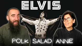 Elvis Presley - Polk Salad Annie (REACTION) with my wife