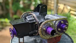 External differential locking system making | How to make offroad buggy differential locking system