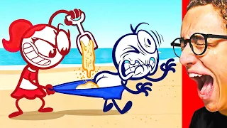 I Found The FUNNIEST ANIMATIONS 99% Of People Laugh At!