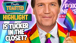 TUCKER CARLSON RELEASES HOMOEROTIC PROMO | TRYING TO TELL US SOMETHING? | Double Toasted