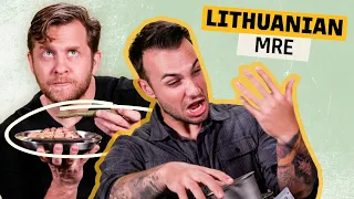 Spec Ops Eat Weird But Tasty Lithuanian Army Rations