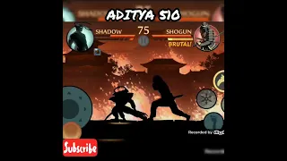 SHADOW VS #shogun #shadowfight2specialedition #shadowfight2 #60fpsgameplay #pro