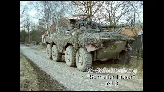 Gefechtsübung "Schneller Husar", Schwere Panzeraufklärungskompanie des Aufkl Btl 6, Teil 3