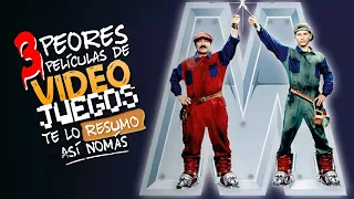 Las Peores Adaptaciones De Videojuegos | #TeLoResumo