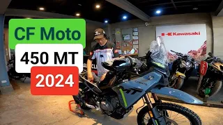 New CF Moto 450 MT 2024 SRP 328,900 Grey Specs Review Sound Check - Kirby Motovlog