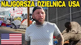 #67 DZIELNICA BEZDOMNYCH, BRUDU I NΑRKΟMANÓW (Skid Row) Najgorsze miejsce w Los Angeles! USA