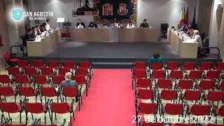 Pleno 27 de octubre del  2022