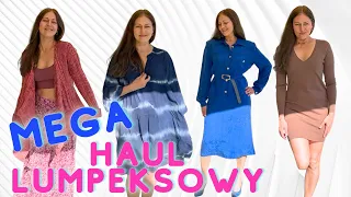 Mega Haul lumpeksowy z Gdowa! Perełki z jedwabiu, kaszmiru i bawełny! Cudowna sukienka vintage!