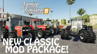 NEW CLASSIC MOD PACKAGE in Farming Simulator 2019 | CASE IH MAXXUM 5150 | PS4 | Xbox One