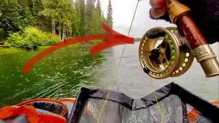 Here’s Proof that Fly Fishing in the Rain Produces Big Fat Rainbow Trout - I’M SOAKED!!