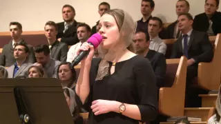 Дверь открылась без стука.  Song || Slavic Church Emmanuel  03.13.16