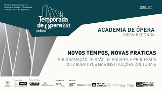 Mesa: Programação, gestão de equipes e processos colaborativos nas instituições culturais.