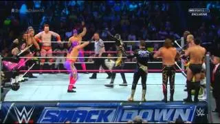 WWE Smackdown 15 Annivesary HDTV - Team Teddy vs Team Jhonny - Parte 1