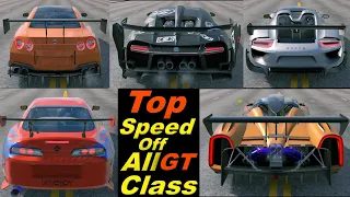 Drive Zone Online || Top Speed Of All (GT CLASS) CARS