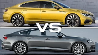 2018 Volkswagen Arteon vs 2017 Audi A5 Sportback