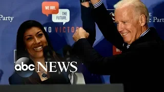 Joe Biden denies allegations of inappropriate conduct