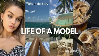 life of a model 💌 travel plans, workouts, what I eat & new skincare
