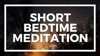 Short Bedtime Sleep Meditation by Linda Hall, Sleep Talk-Down, Deep Relaxation, Release Stress