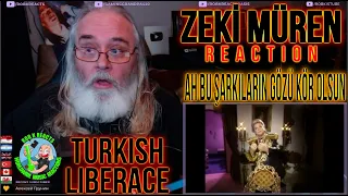 ZEKİ MÜREN Reaction - Ah bu şarkıların gözü kör olsun - First Time Hearing - Requested