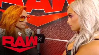 Reggie eludes his pursuers while Liv Morgan confronts Becky Lynch: Raw, Nov. 1, 2021