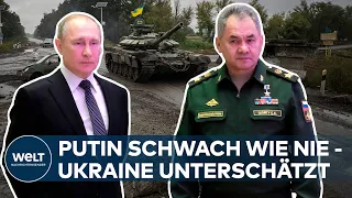 UKRAINE-KRIEG: Kanonenfutter verzweifelt gesucht - Teilmobilmachung soll Putin retten | WELT Analyse