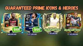 Get Guaranteed 112 Ovr Tradeable Prime Icons & Heroes For Free | 114 Ovr Free Utots | Fifa Mobile