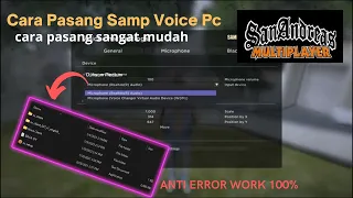 Cara pasang Voice SAMP Di Pc Mudah Work All Server | GtaSamp