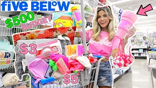 FIVE BELOW SUMMER SHOPPING SPREE! $500 BUDGET