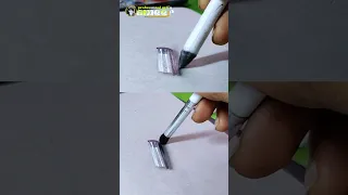 💥🤯 how to make easy 3d drawing tutorial 😍 @professionalArtsAmeer  #ameerartist #trending #shorts