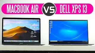 2019 Dell XPS 13 vs Retina Macbook Air