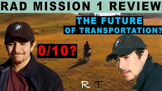 RAD MISSION ONE REVIEW & FIRST IMPRESSIONS!!