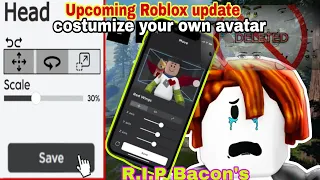 Roblox New Edit Avatar Update is coming soon + new roblox player or experience reporting update 2023
