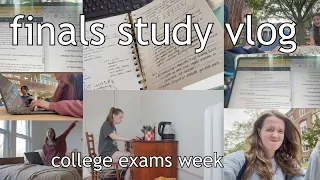 Finals Vlog | College Exam Week 2024