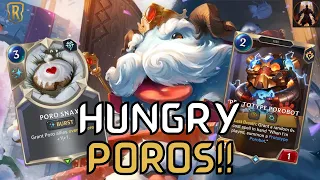 Hungry Hungry Poros!! Is The Poro King Back To Top Of The Meta?!? | Legends of Runeterra