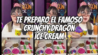 VERSIÓN COMPLETA - ASMR - Te preparo el mejor helado, el famoso ✨Crunchy Dragón Ice Cream✨