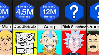 Comparison: Most Powerful Cartoon Characters