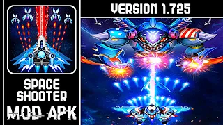 Space Shooter - Galaxy Attack MOD APK Unlimited Money Version 1.725