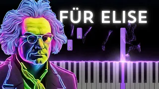 Für Elise by Beethoven: 🎹 Easy Piano Version for Beginners - Perfect Practice Piece! 🎵