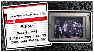 Phish (7/31/92) Blossom Music Center, Cuyahoga Falls, OH (Video8 Master)