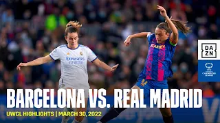 HIGHLIGHTS | Barcelona vs. Real Madrid -- UEFA Women’s Champions League 2021-2022 (Italiano)