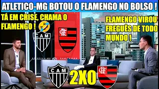 ATLETICO-MG PASSA O CARRO NO FLAMENGO ATLETICO-MG2X0 FLAMENGO