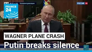 Prigozhin ‘a man with a complex destiny’ says Putin after plane crash • FRANCE 24 English