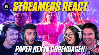 Streamers React to Paper Rex in VCT Masters Copenhagen | Paper Rex VALORANT | #pprxteam #vct