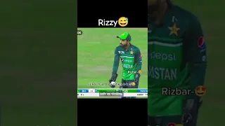 riz koi muje btiya ga k hit krn k ni😂 #babarazam #cricketlover #muhammadrizwan #kingbabar #rizbar