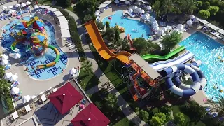Saturn Palace Lara 5 star hotel (Turkey) video of pools