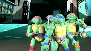 Ninja Turtles VS Bebop and Rockstaedy