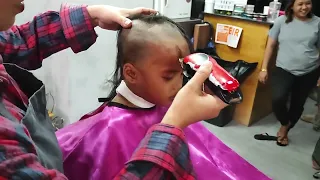 Mother and daughter Buzzcut p1