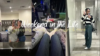 Weekend in my Life | school￼, shopping, top golf, gym & more